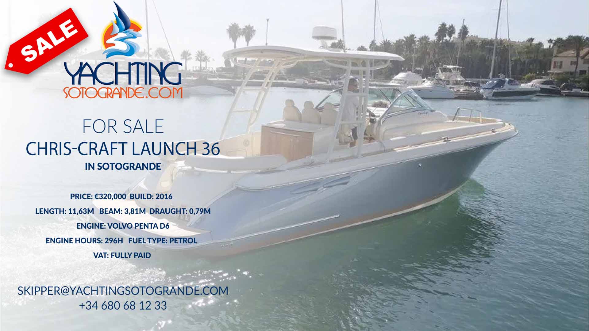 2020 cranchi endurance 30 for sale in sotogrande costa del sol